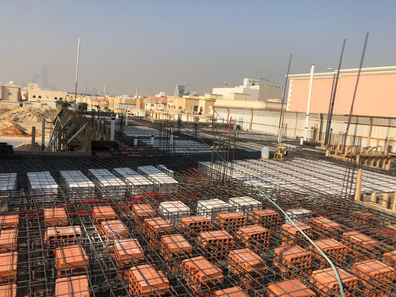 أعمال الحديد والخرسانة